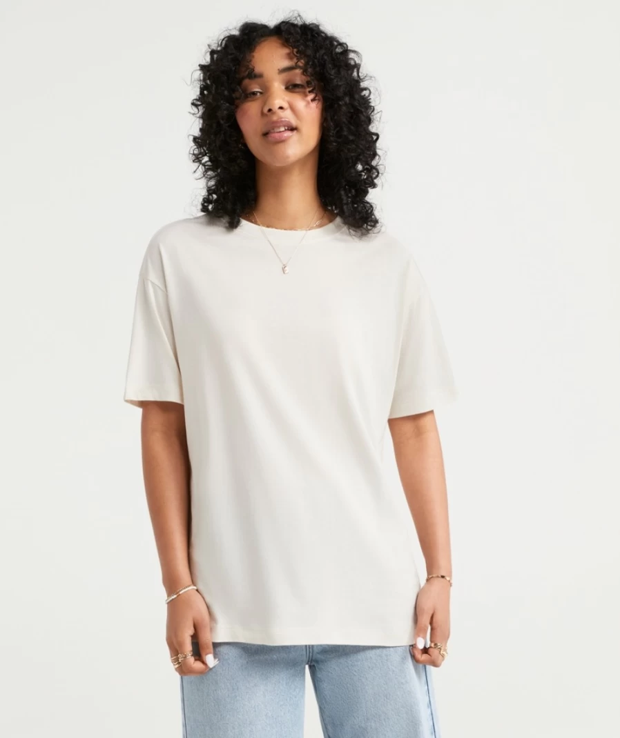 "Sportsgirl Women's Australian Cotton Boyfriend T-Shirt - Relaxed Fit Casual Tee"