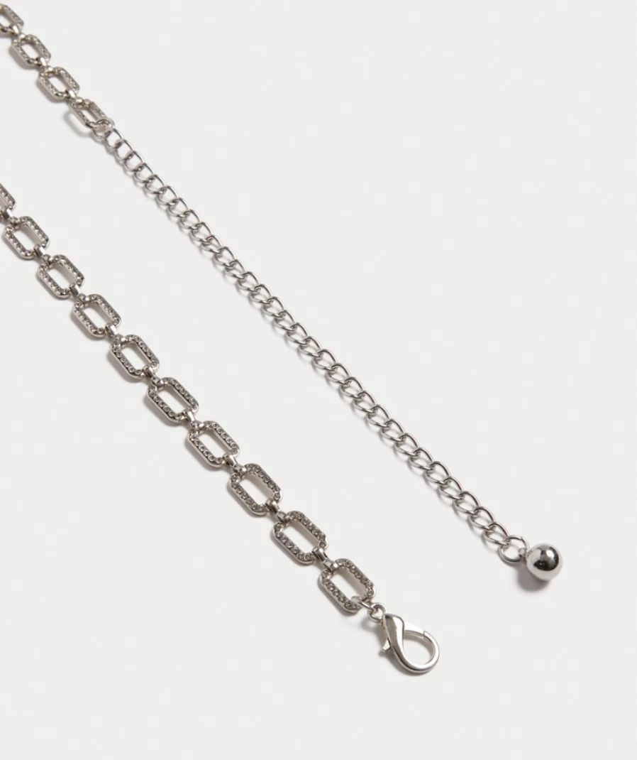Sportsgirl Women's Silver Rhinestone Belt - Kenzie Style Sparkling Fashion Accessory